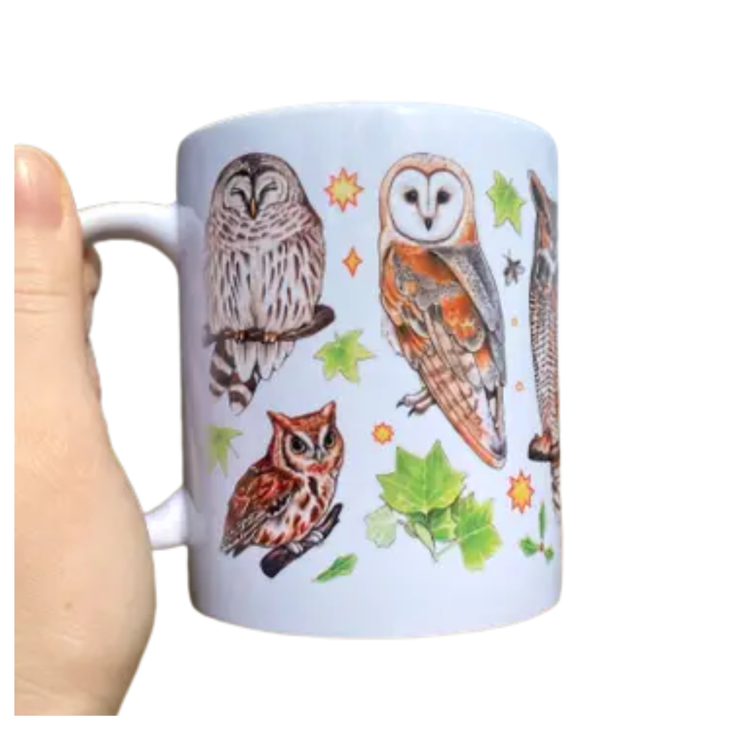 Owls of the Eastern United States Mug