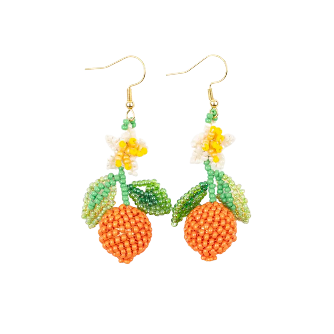 Orange Blossom Earrings