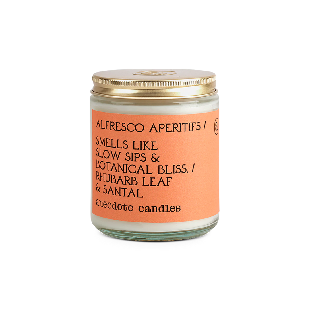 Alfresco Aperitifs (Rhubarb Leaf & Santal)