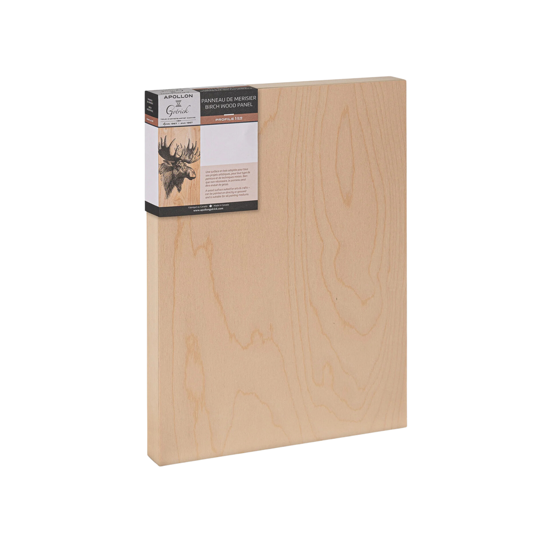 1-1/2" Profile Cradled Wood Panel