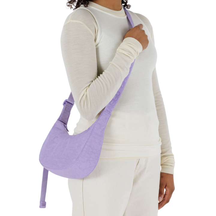 Small Nylon Crescent Bag