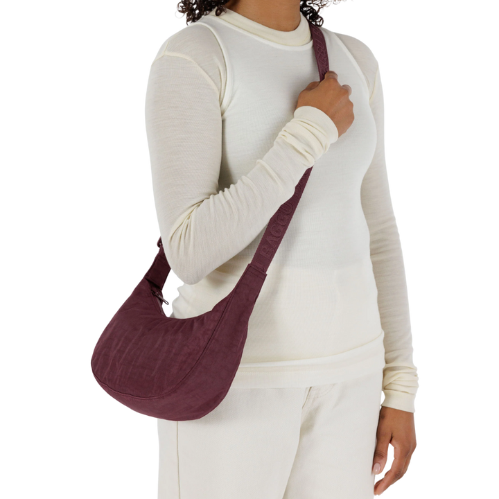 Small Nylon Crescent Bag