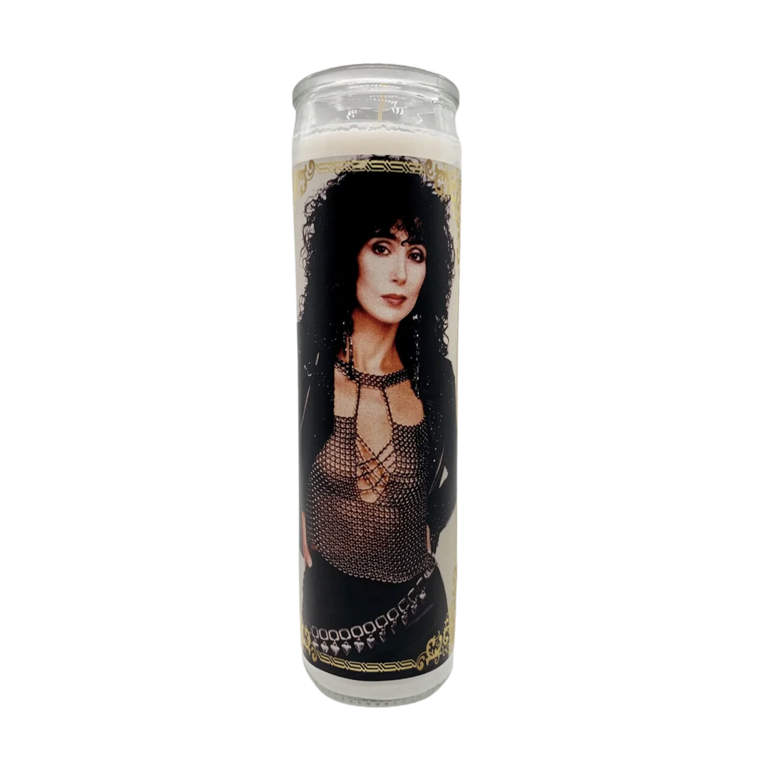Saint Goddess of Pop (Cher) Candle