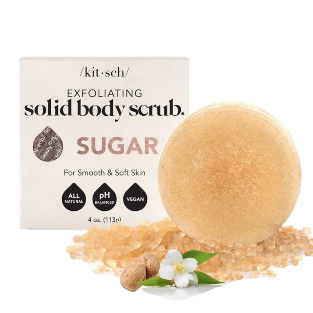 Sugar Exfoliating Body Scrub Bar