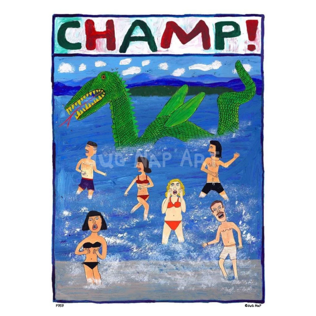 Champ! Art Print (8.5"x11")