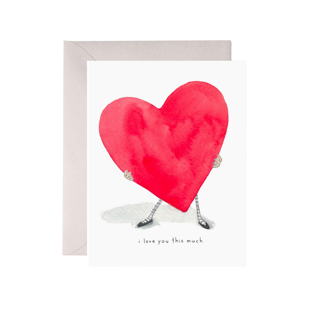 I Love You This Much Card