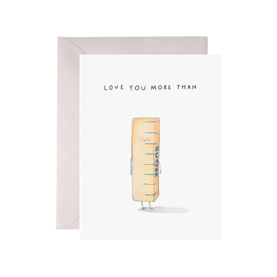 More Than Butter Love Card