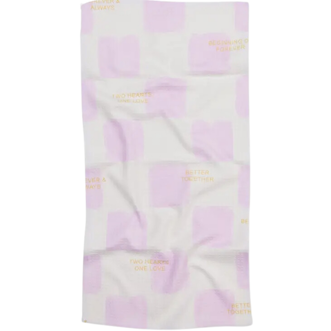You and I Bar Towel