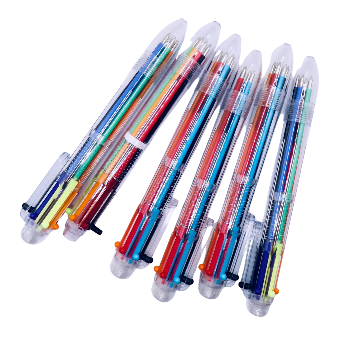 Multi 6 Color Pen