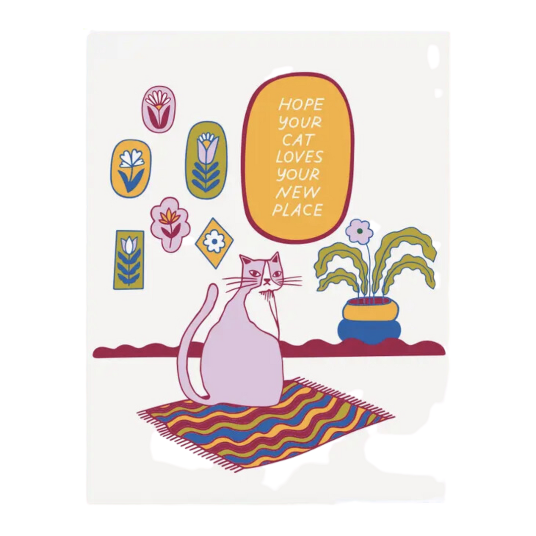 Cat Home Card