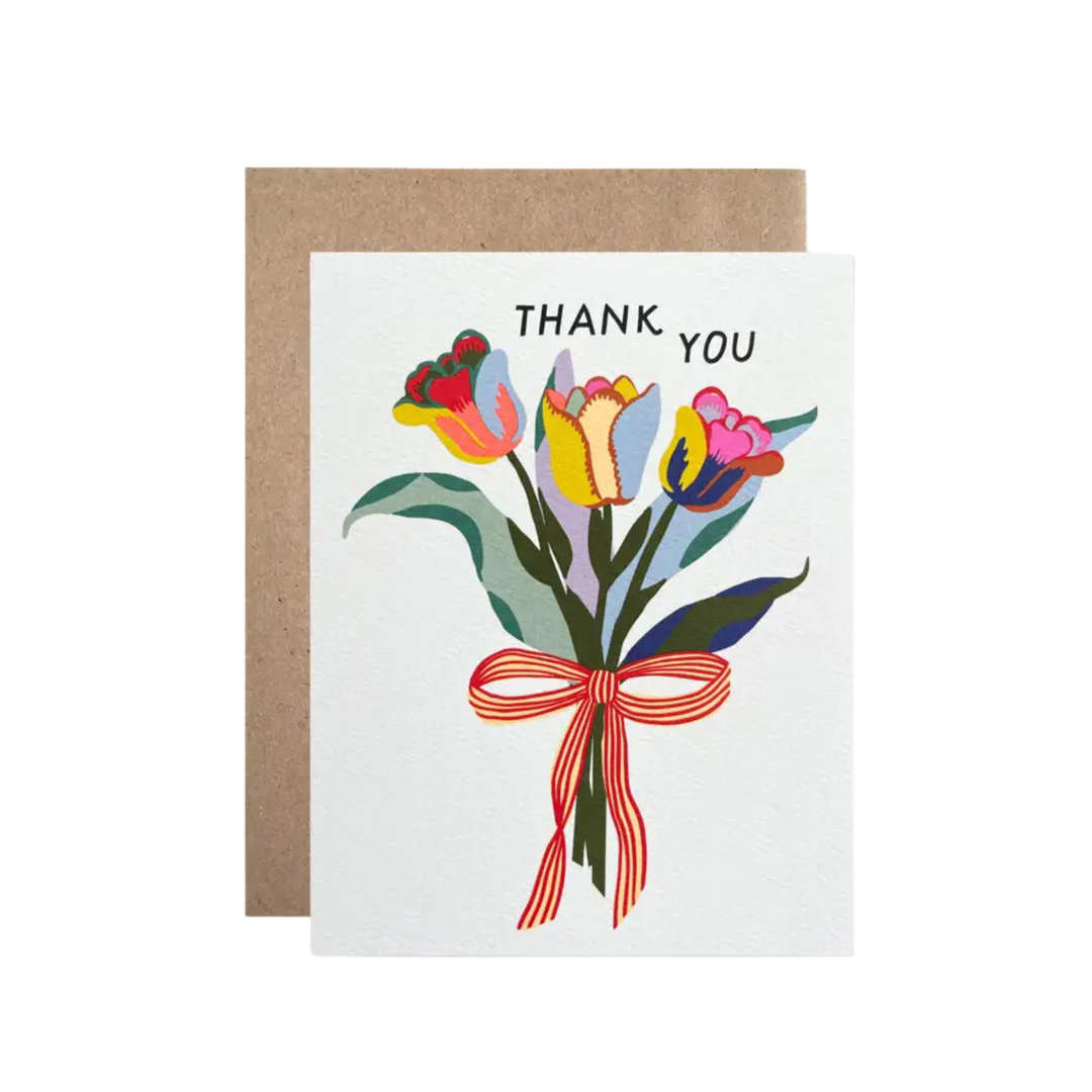 Thank You Tulips Card