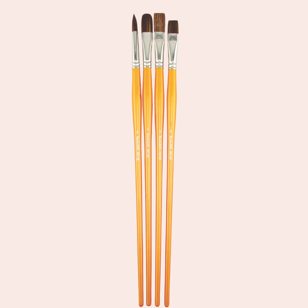 Holbein Gold Rockliffe Brush Long Handle Series