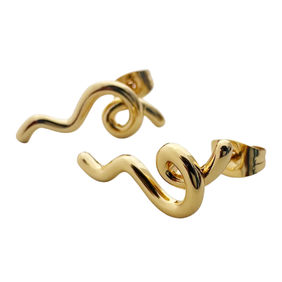 Squiggle Earrings