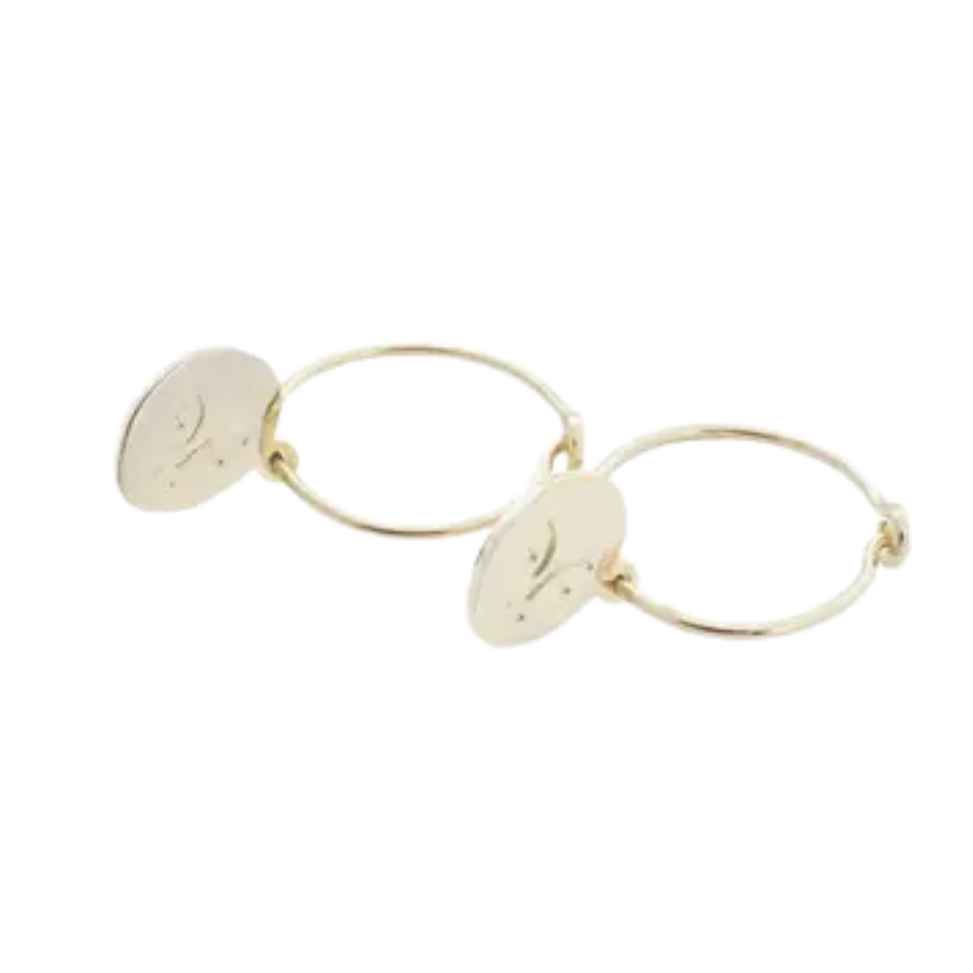 Magic Charm Grace Hoops