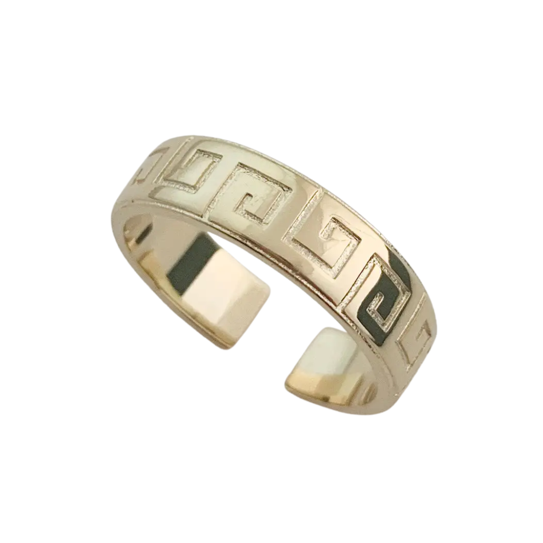 Hera Greek Adjustable Open Ring