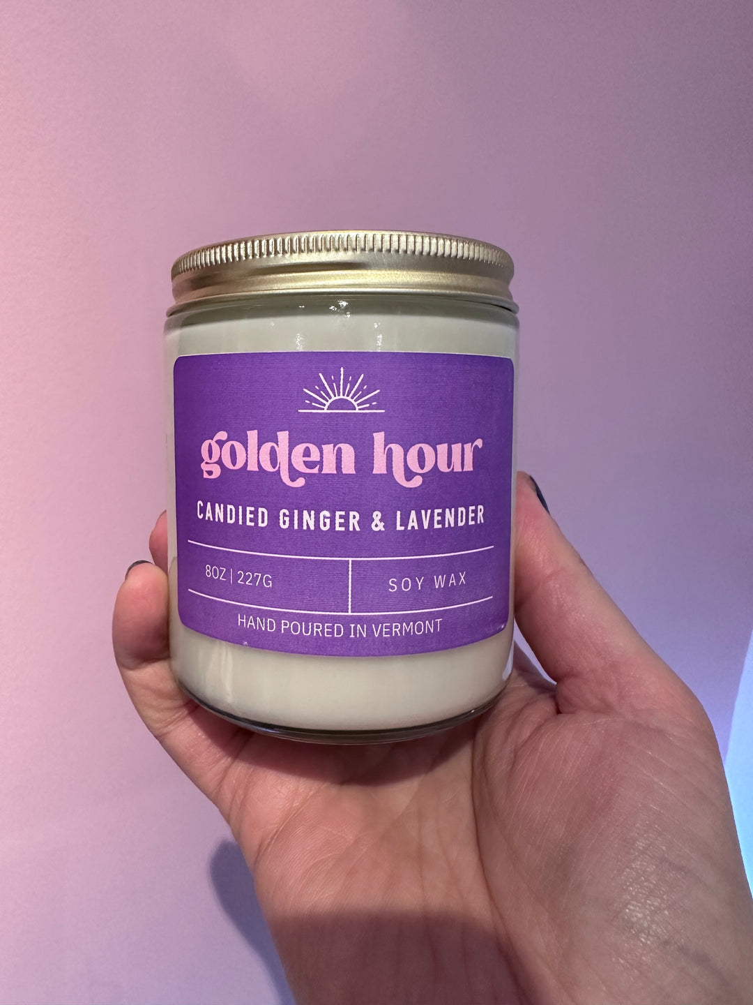Candied Ginger & Lavender Candle