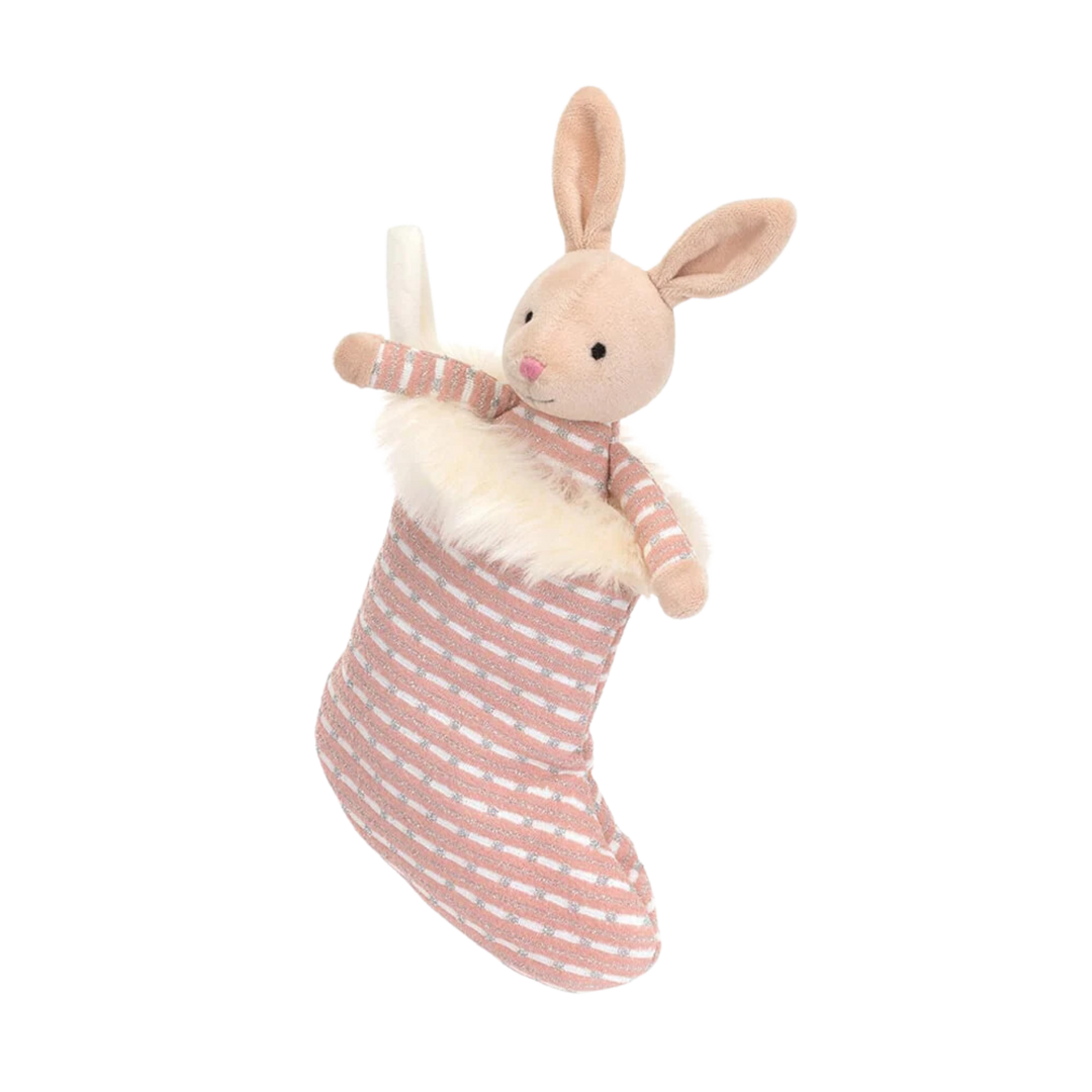 Shimmer Stocking Bunny