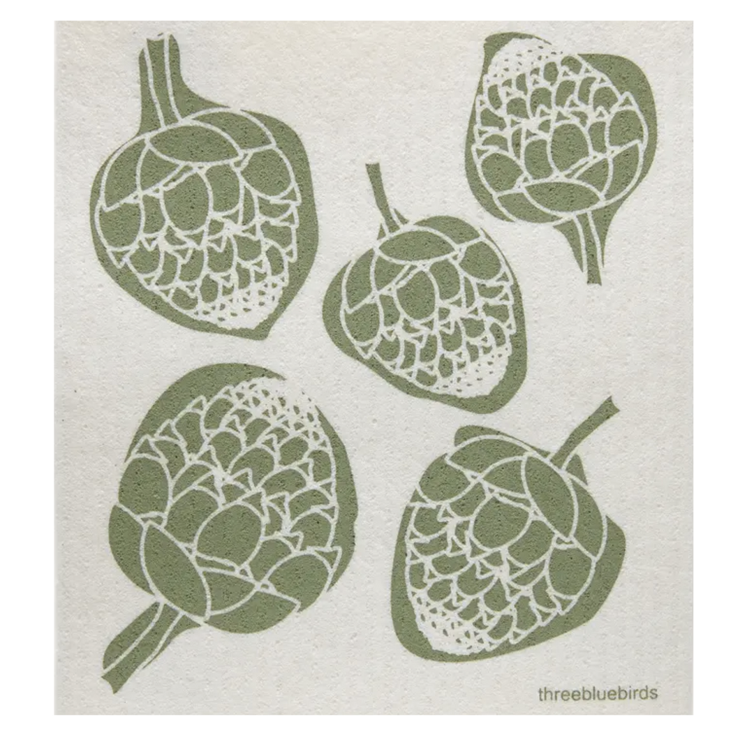 Artichokes Swedish Dishcloth
