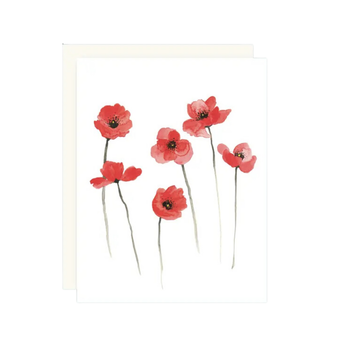Poppies Card Box Set