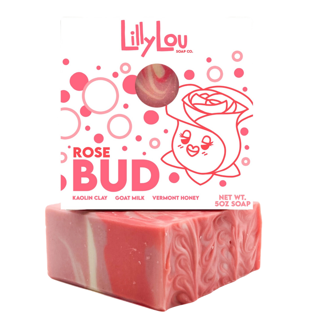 Rose Bud Goat Milk Soap Bar