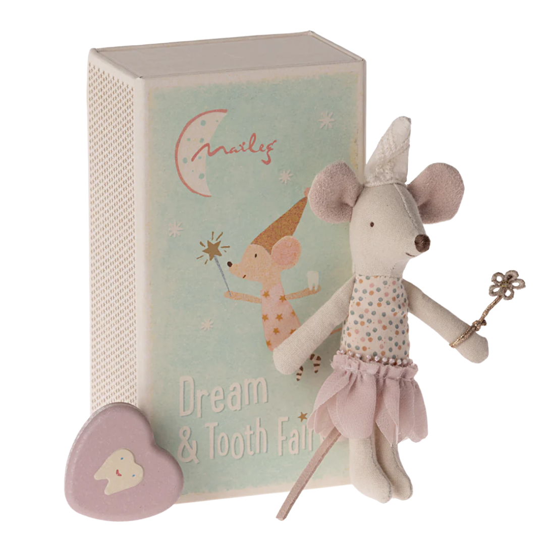 Tooth Fairy Mouse, Little Sister (In Match Box)