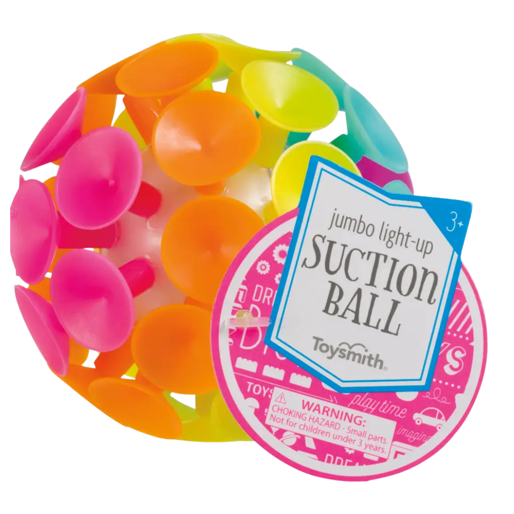 Light-Up Jumbo Suction Ball