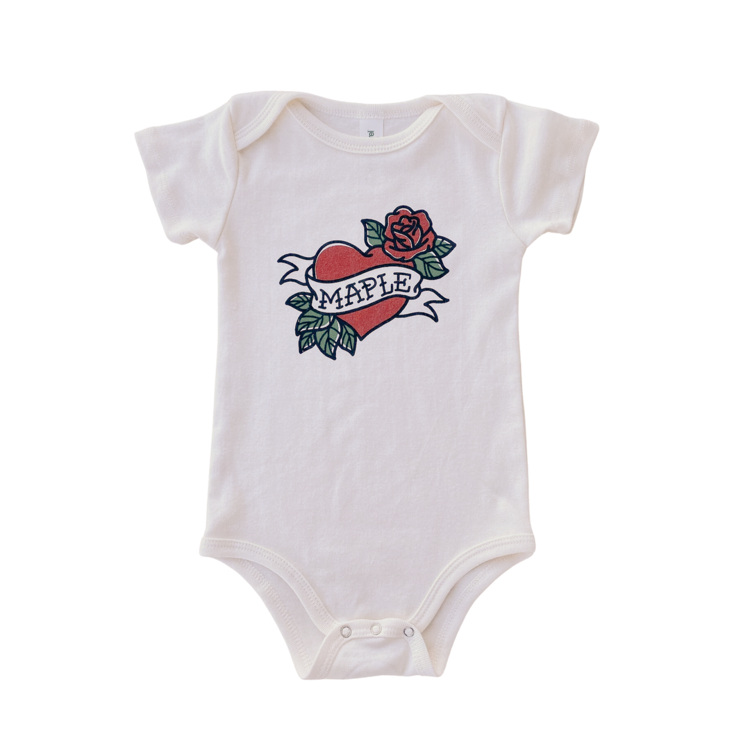 Maple Love Baby Bodysuit