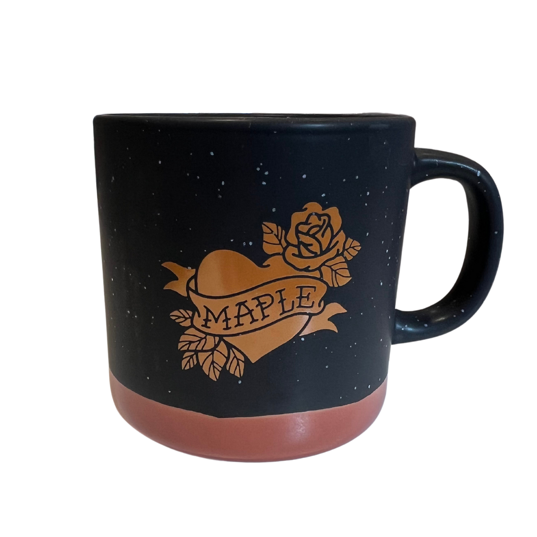 Maple Love Mug - Black
