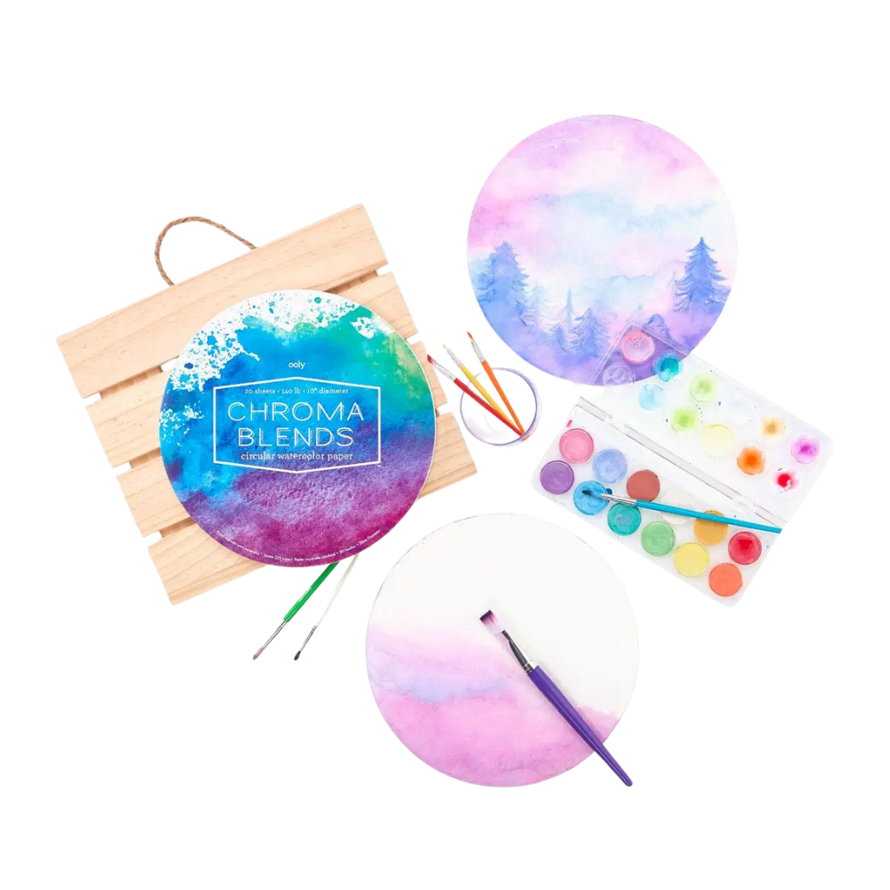 Chroma Blends Circular Watercolor Paper Pad