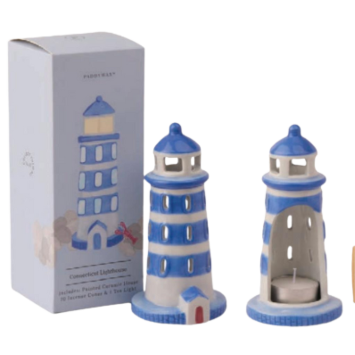 Ceramic Incense & Tea Light Holder