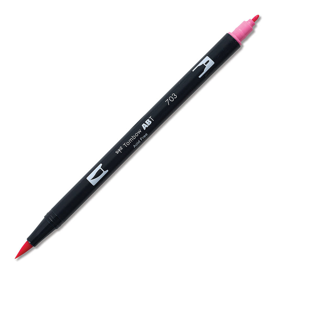 Dual Brush Pen Art Markers - 703 Pink Rose