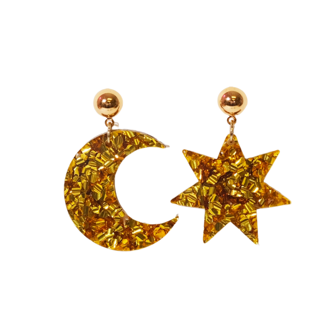 Celestial Summer Dangle Earrings