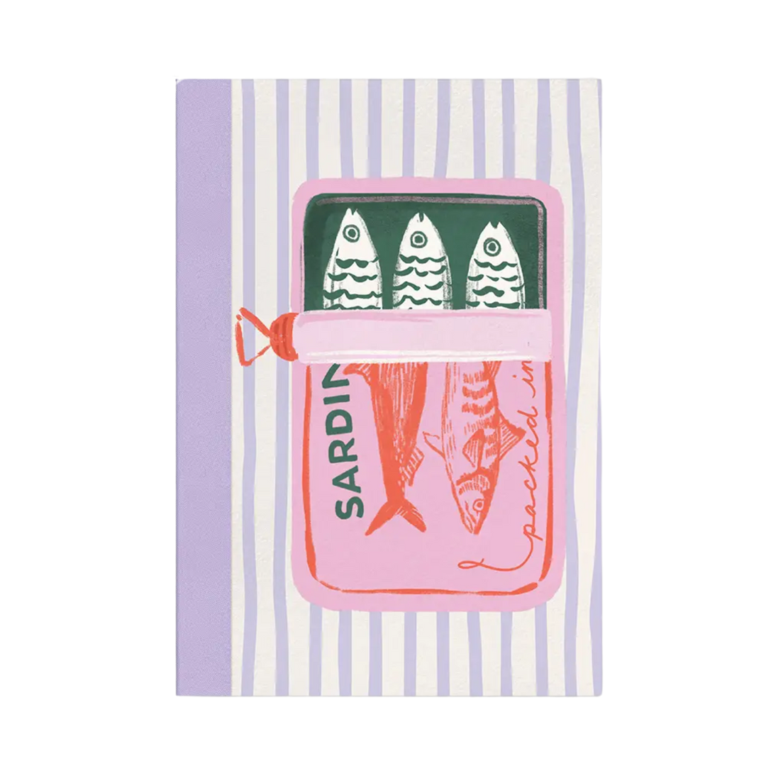 Sardine Snack Artisan Notebook