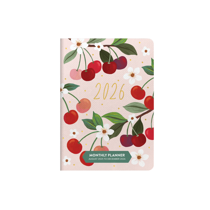 2026 Fruit & Flora Monthly Pocket Planner
