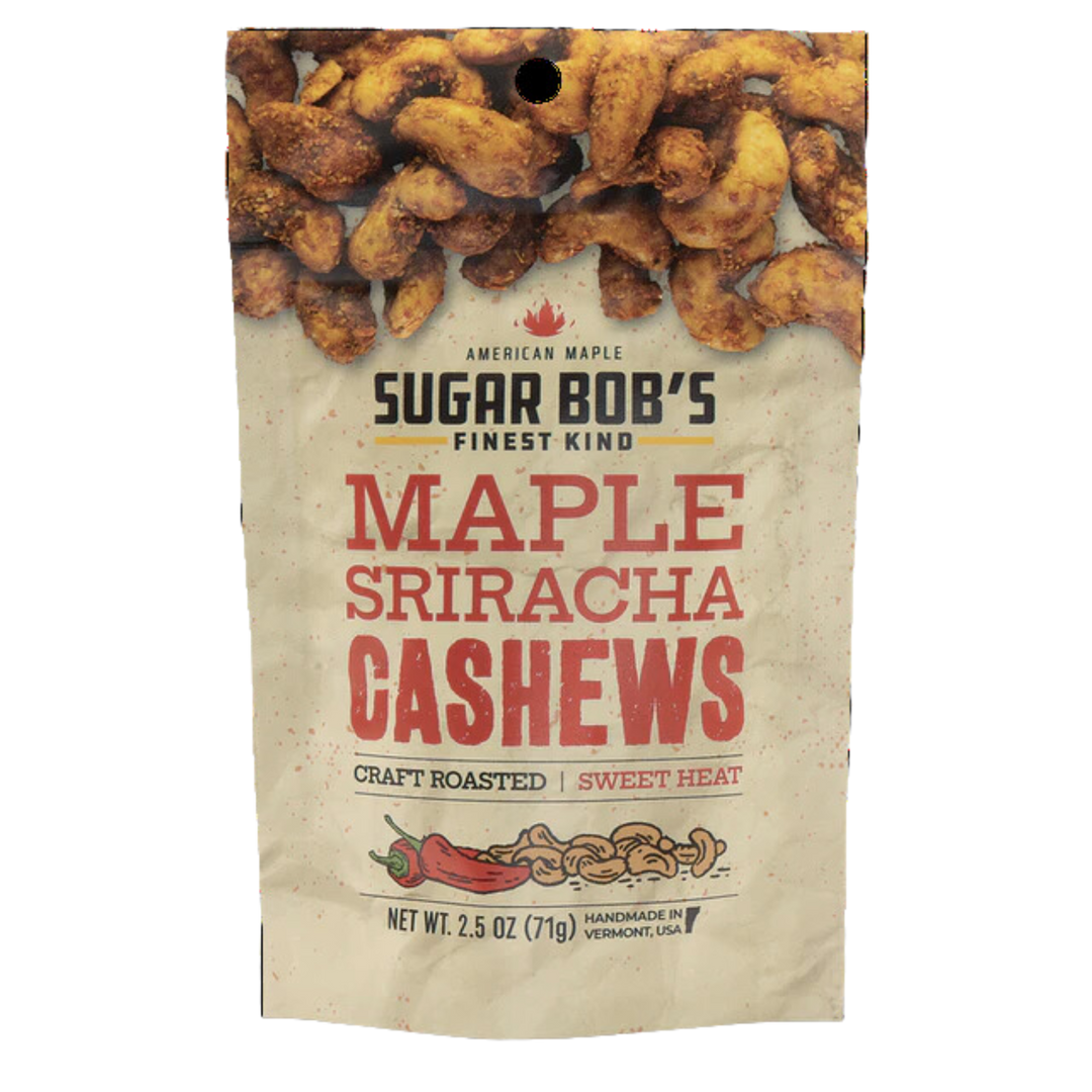 Maple Sriracha Cashews - 2.5oz