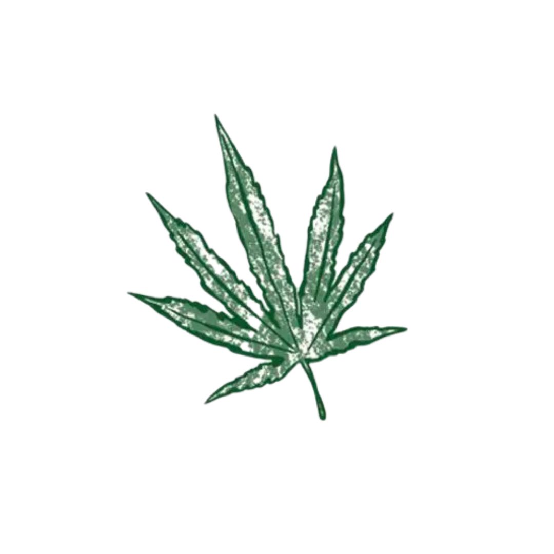 Green Leaf Tattoo Pair