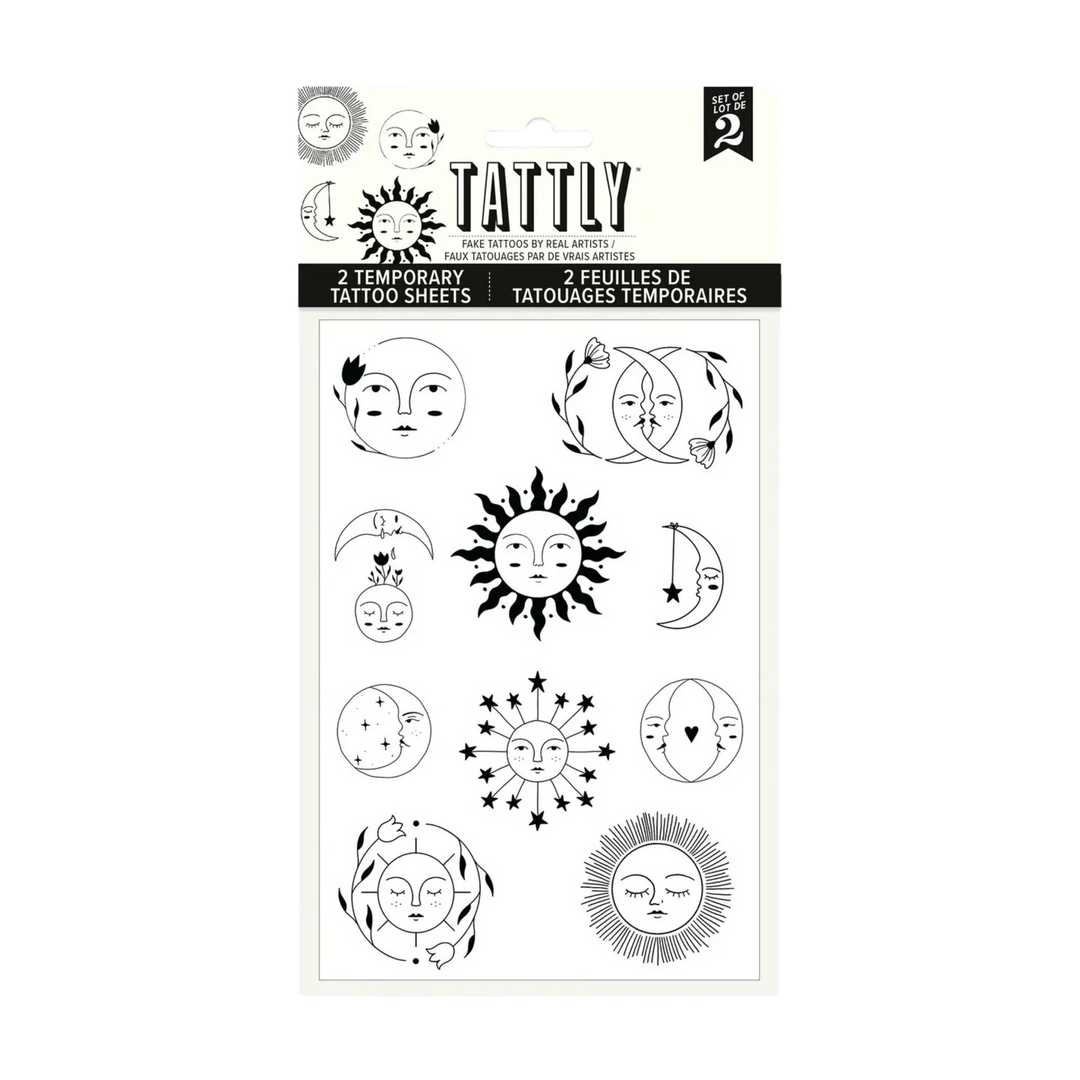 Night & Day Tattoo Sheet