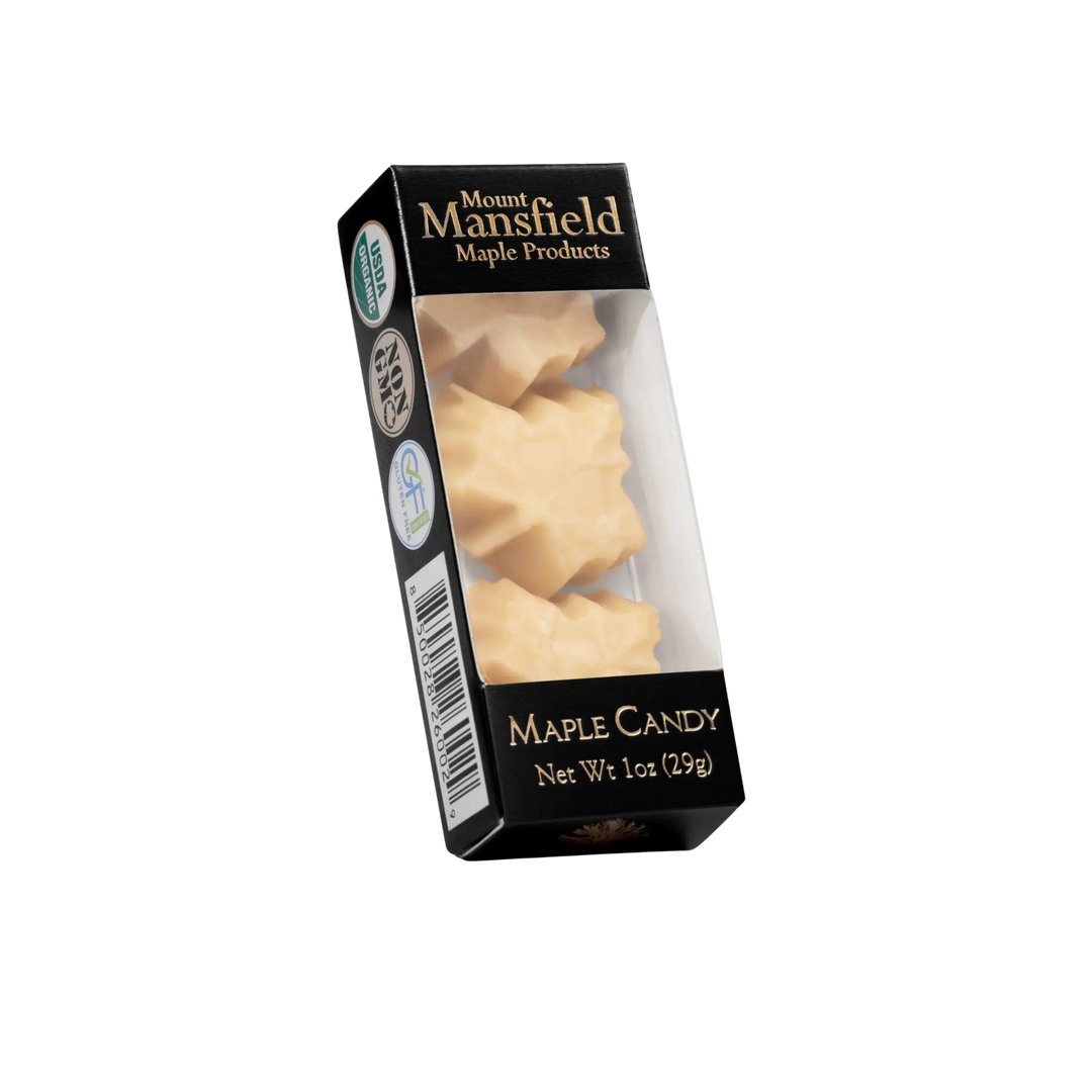 3 Leaf Organic Pure Vermont Maple Candy Box