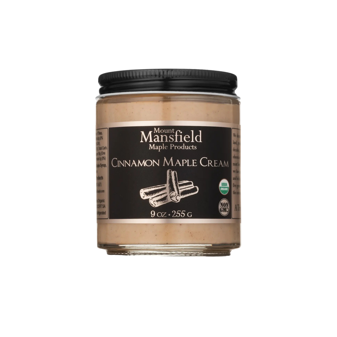 Cinnamon Infused Organic Vermont Maple Cream