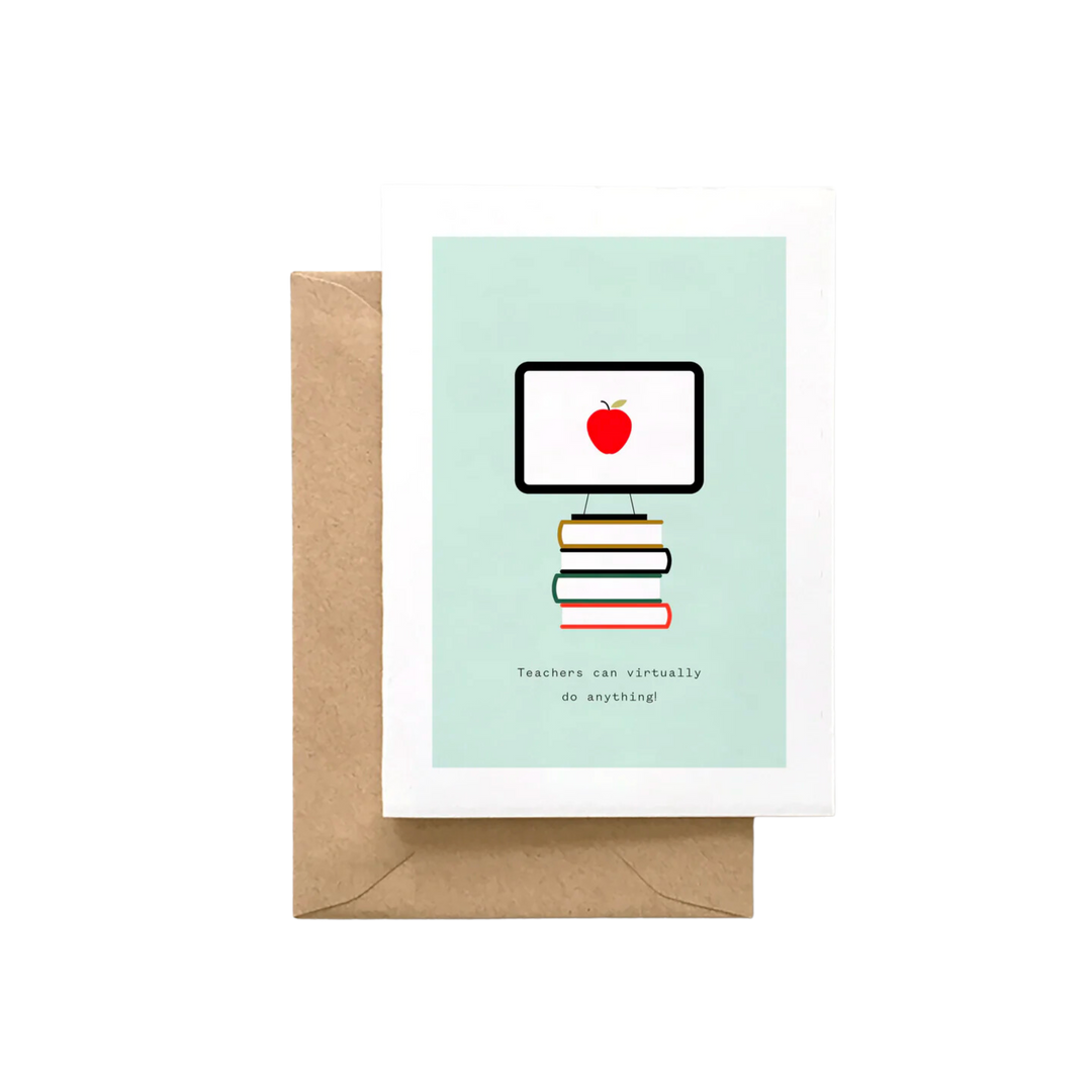 Teacher's Can "Virtually" Do Anything Card
