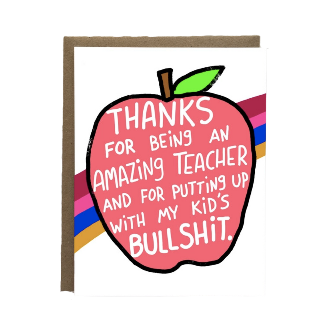 Teacher Thank You Card