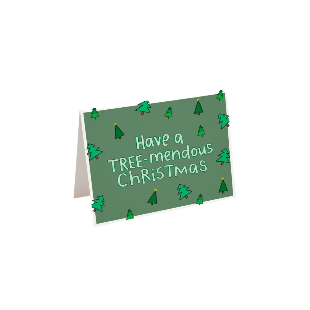 Have a TREE-Mendous Christmas Card