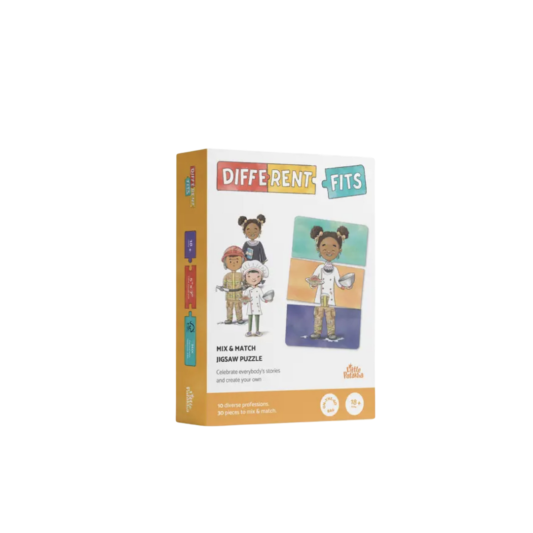 Different Fits Mix and Match Jigsaw Puzzle