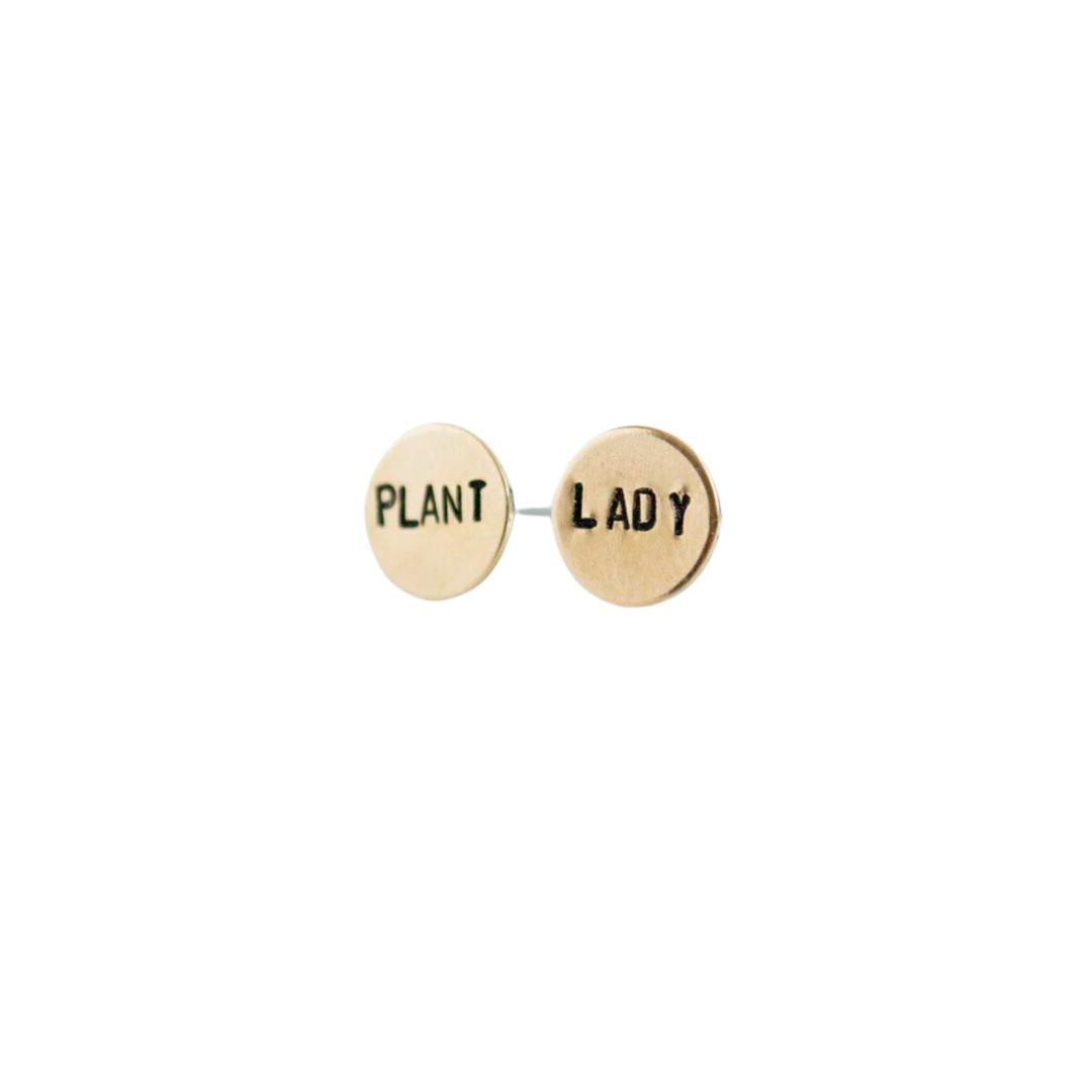Plant Lady Circle Stud