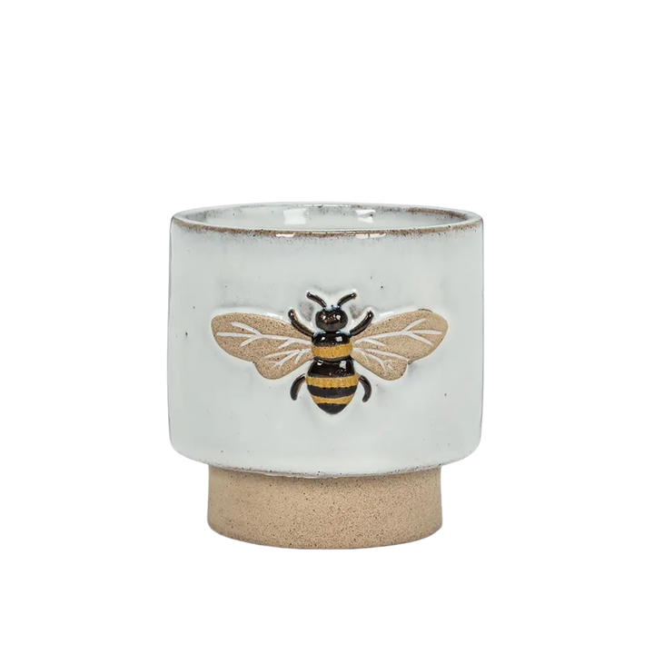 Single Emboss Bee Planter