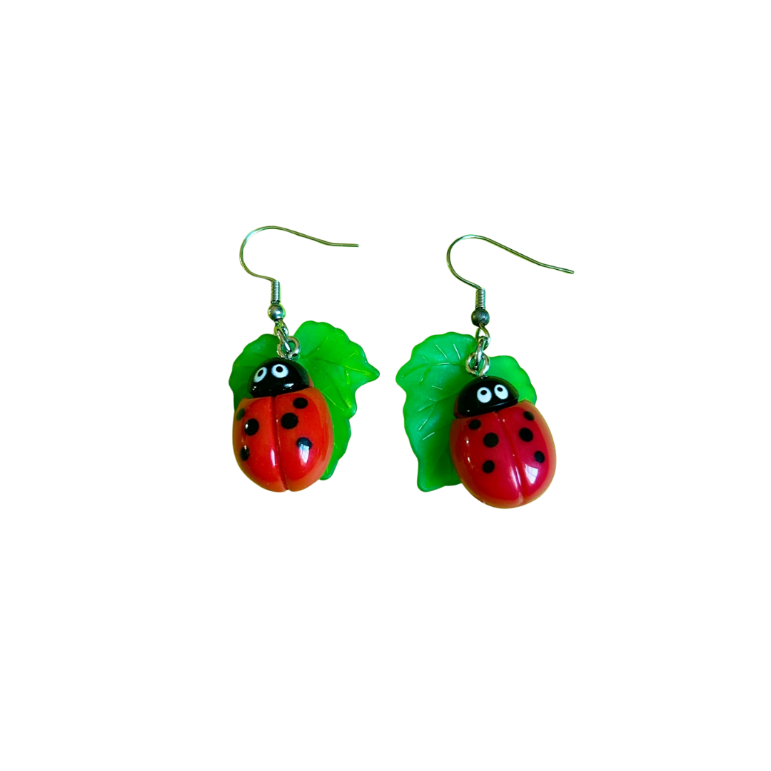 Ladybug Earrings