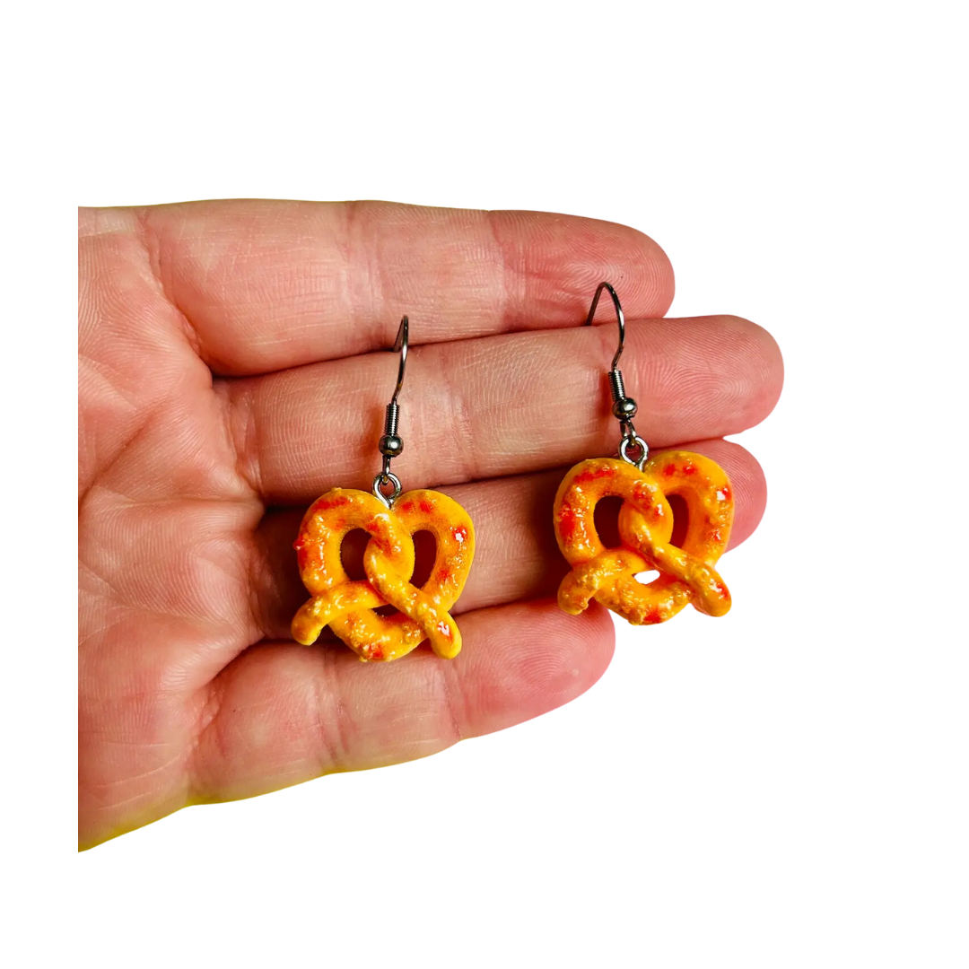 Pretzel Earrings