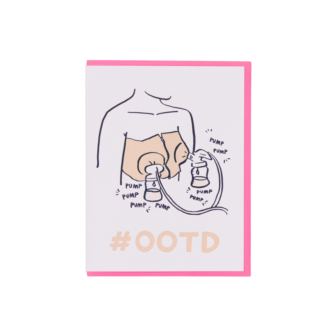 OOTD New Mom Card