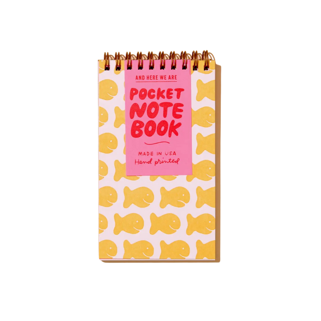 Goldfish Crackers Pocket-Sized Notebook
