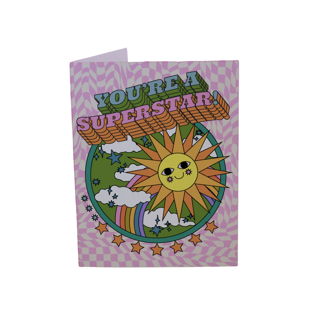 You're A Superstar Greeting Card